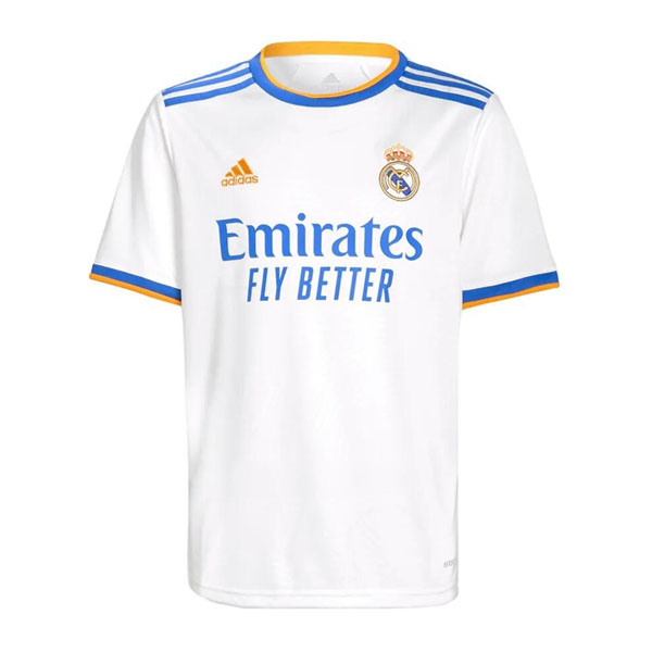 Thailande Maillot Football Real Madrid Domicile 2021-22 Blanc